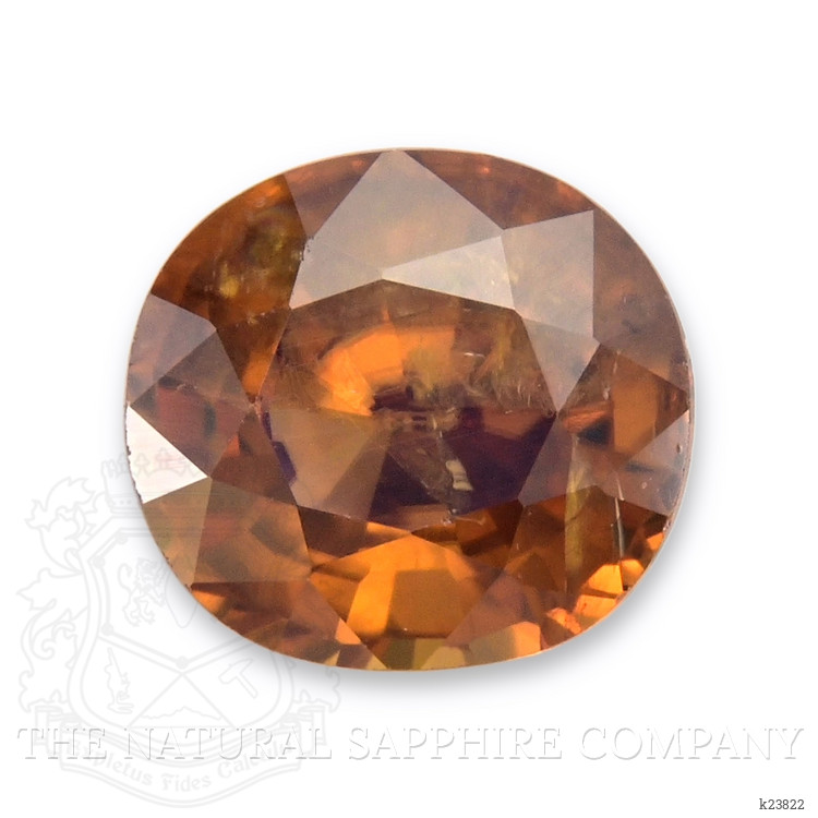 1.26 Ct. Orangish Brown Zircon from Tanzania