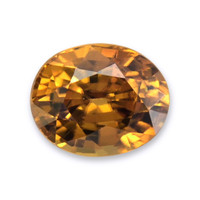 1.05 Ct. Orangish Brown Zircon from Tanzania Video