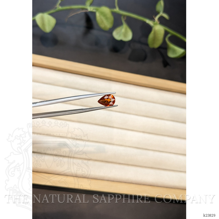 2.07 Ct. Orangish Red Spessartite Garnet from Namibia