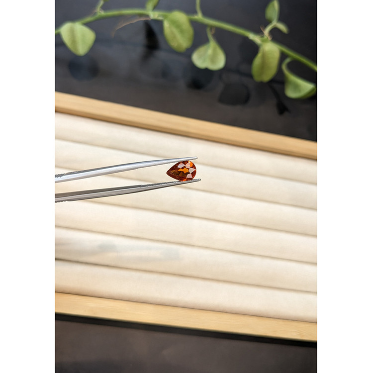 2.07 Ct. Orangish Red Spessartite Garnet from Namibia
