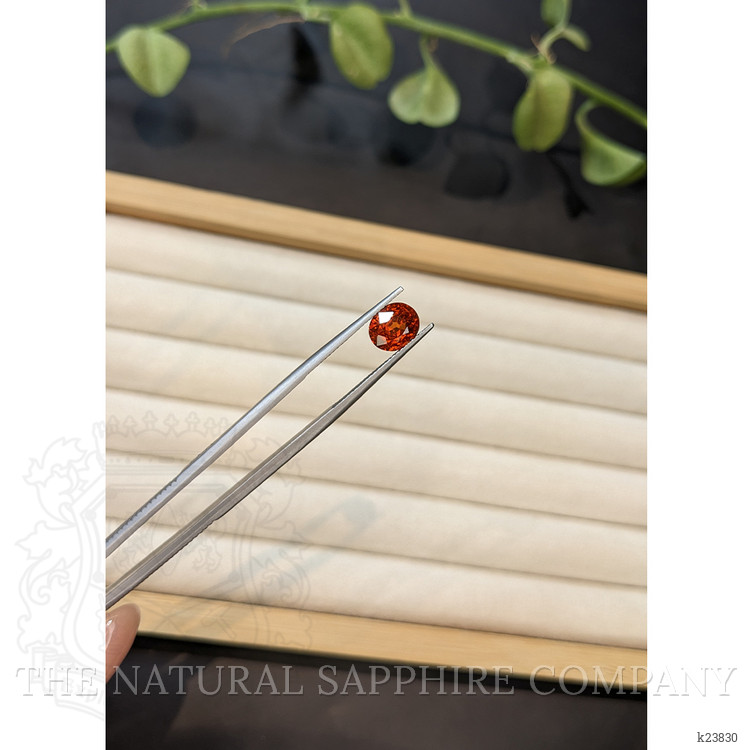 2.33 Ct. Reddish Orange Spessartite Garnet from Namibia