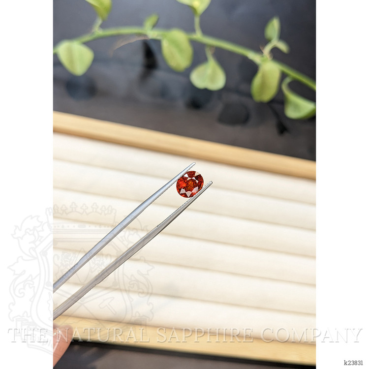 2.08 Ct. Orangish Red Spessartite Garnet from Namibia