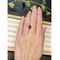 2.08 Ct. Orangish Red Spessartite Garnet from Namibia Life Style