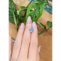 3.26 Ct. Sky Blue Topaz from Brazil Life Style