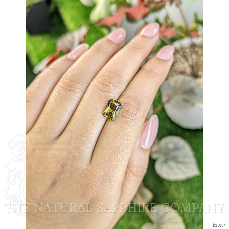 2.59 Ct. Brownish Yellow Chrysoberyl from Ceylon (Sri Lanka)