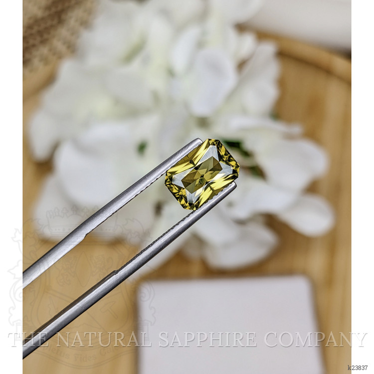 2.59 Ct. Brownish Yellow Chrysoberyl from Ceylon (Sri Lanka)