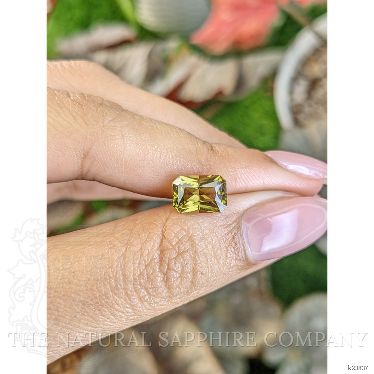 2.59 Ct. Brownish Yellow Chrysoberyl from Ceylon (Sri Lanka)