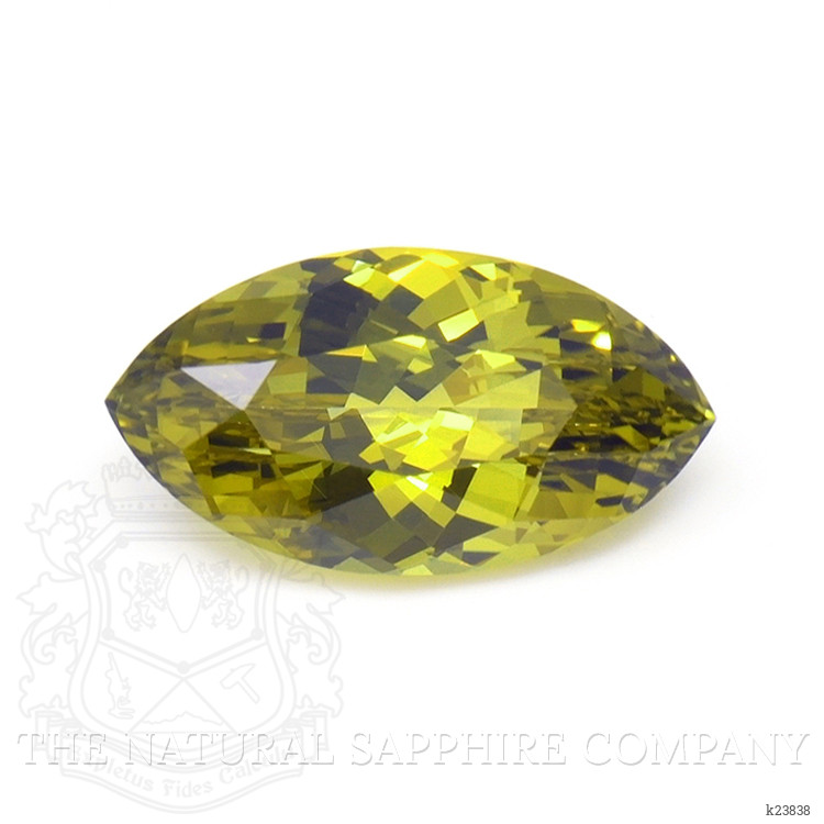 4.47 Ct. Greenish Yellow Chrysoberyl from Ceylon (Sri Lanka)