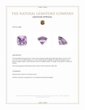 0.91 Ct. Spinel from Ceylon (Sri Lanka) Appraisal