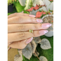 1.38 Ct. Yellow Chrysoberyl from Ceylon (Sri Lanka) Life Style