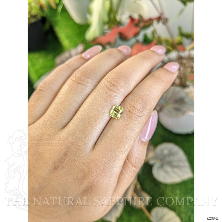 1.38 Ct. Yellow Chrysoberyl from Ceylon (Sri Lanka)
