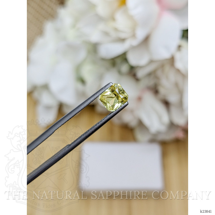 1.38 Ct. Yellow Chrysoberyl from Ceylon (Sri Lanka)