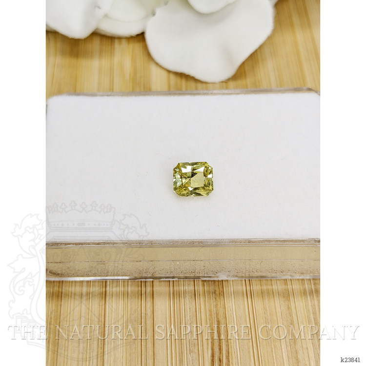 1.38 Ct. Yellow Chrysoberyl from Ceylon (Sri Lanka)