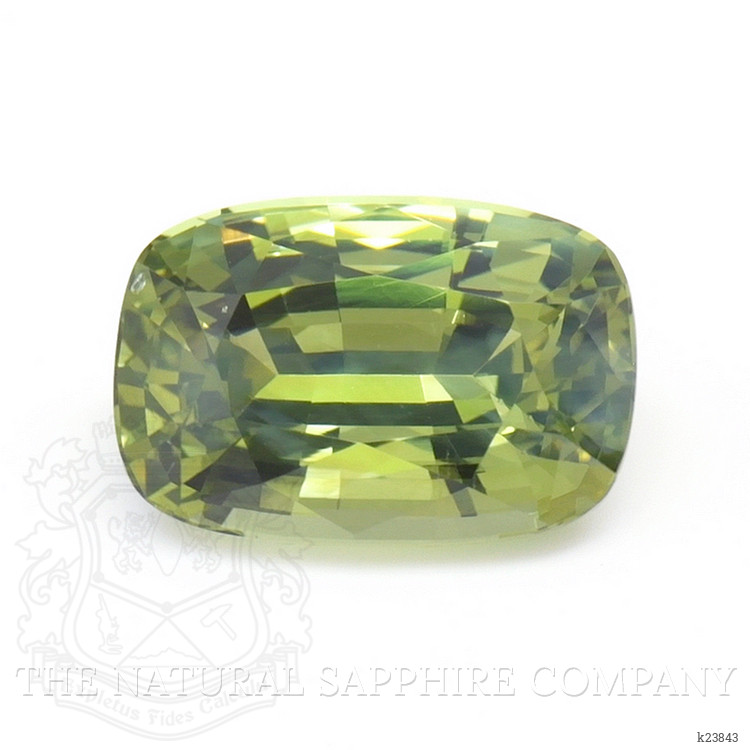 3.40 Ct. Yellowish Green Chrysoberyl from Ceylon (Sri Lanka)