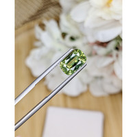 3.40 Ct. Yellowish Green Chrysoberyl from Ceylon (Sri Lanka) Life Style