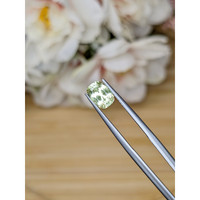 1.26 Ct. Yellowish Green Chrysoberyl from Ceylon (Sri Lanka) Life Style