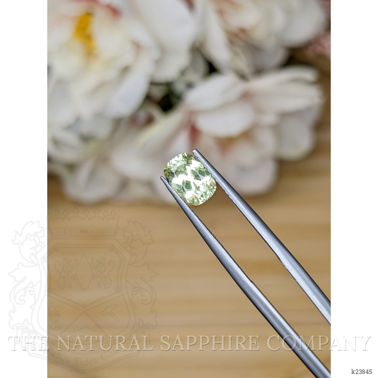 1.26 Ct. Yellowish Green Chrysoberyl from Ceylon (Sri Lanka)