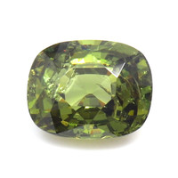 2.53 Ct. Yellowish Green Demantoid Garnet from Madagascar Video