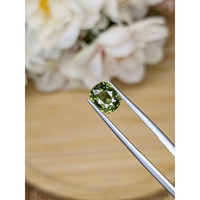 2.53 Ct. Yellowish Green Demantoid Garnet from Madagascar Life Style