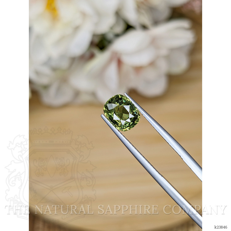 2.53 Ct. Yellowish Green Demantoid Garnet from Madagascar