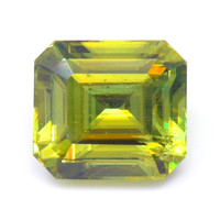 5.48 Ct. Yellowish Green Sphene (Titanite) from Madagascar Video