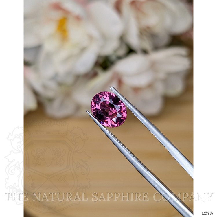 2.49 Ct. Purplish Pink Spinel from Ceylon (Sri Lanka)