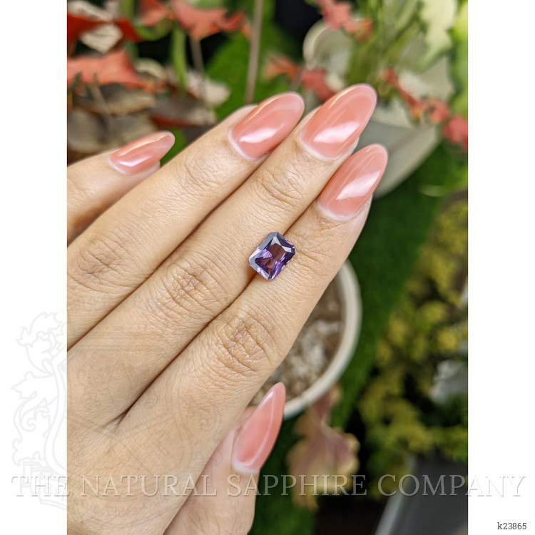 2.19 Ct. Purple Spinel from Ceylon (Sri Lanka)