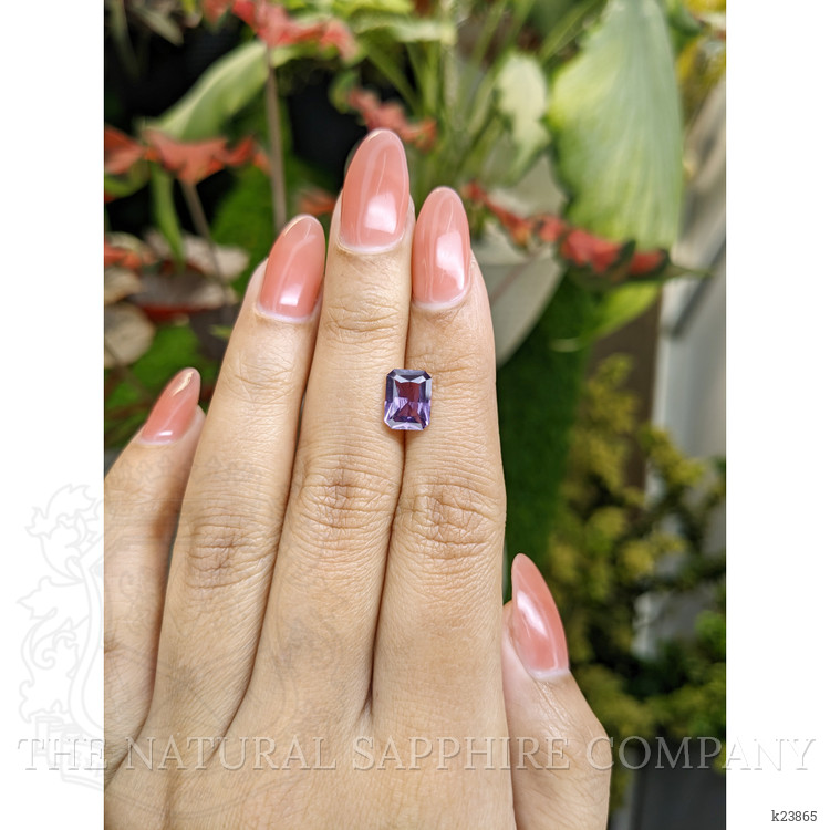 2.19 Ct. Purple Spinel from Ceylon (Sri Lanka)