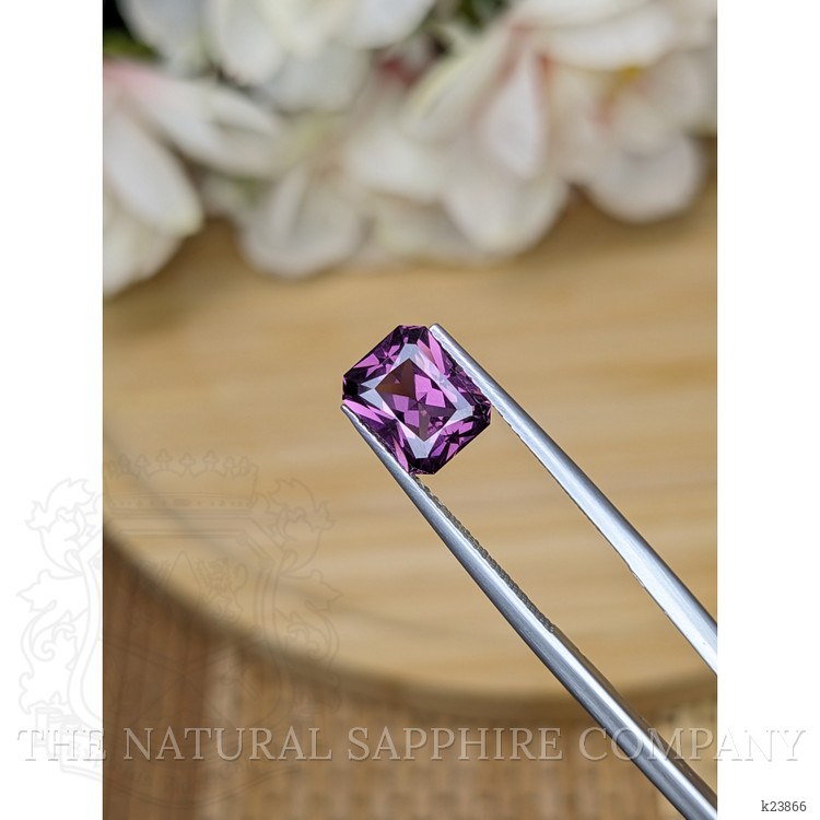 2.45 Ct. Pinkish Purple Spinel from Ceylon (Sri Lanka)