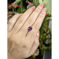2.45 Ct. Pinkish Purple Spinel from Ceylon (Sri Lanka) Life Style