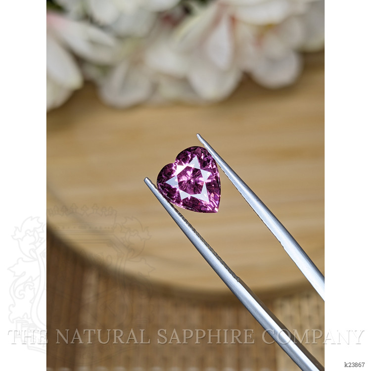 3.61 Ct. Purplish Pink Spinel from Ceylon (Sri Lanka)