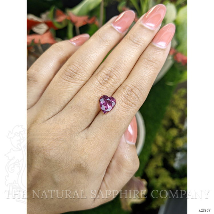 3.61 Ct. Purplish Pink Spinel from Ceylon (Sri Lanka)