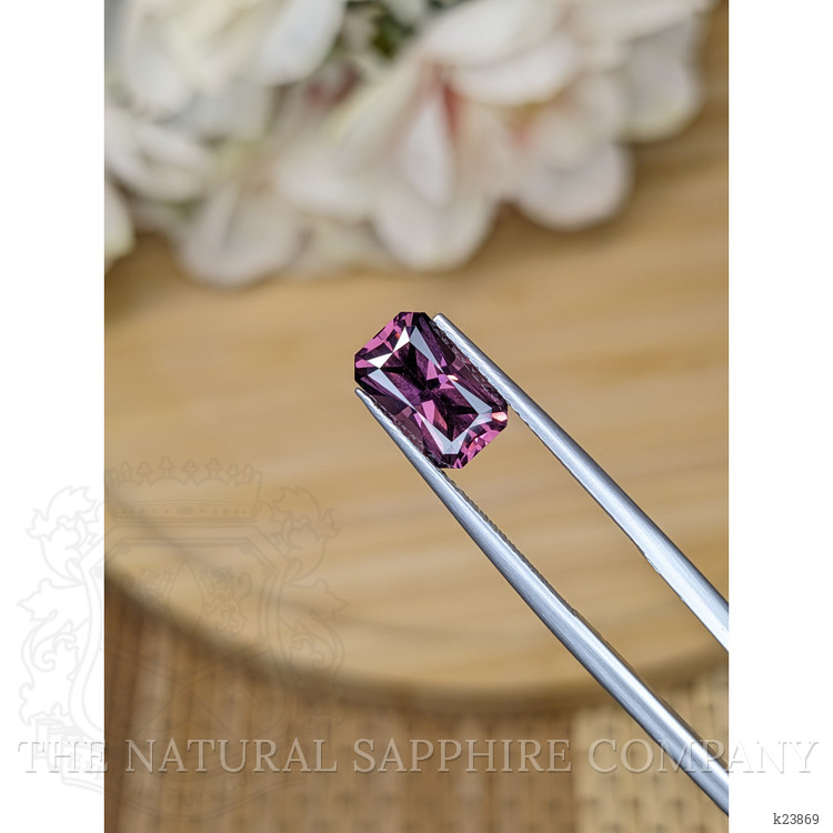 2.87 Ct. Pinkish Purple Spinel from Ceylon (Sri Lanka)