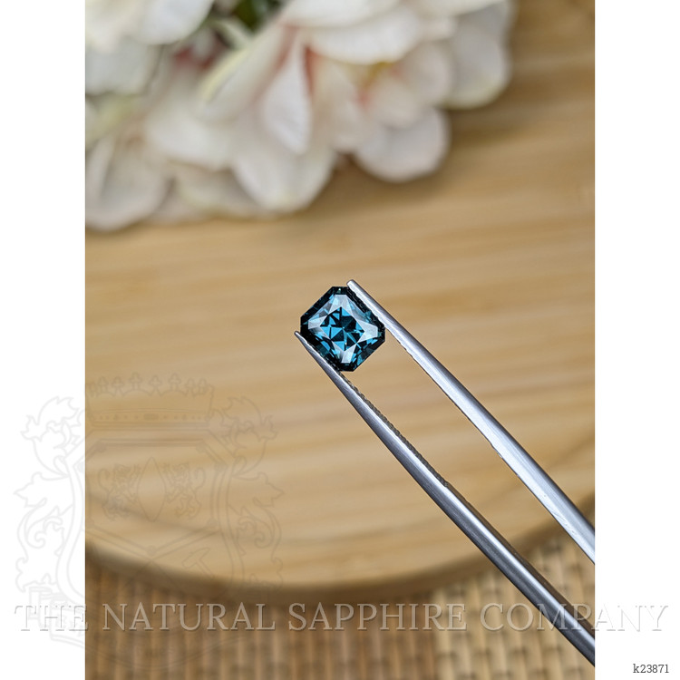 1.71 Ct. Greenish Blue Spinel from Ceylon (Sri Lanka)
