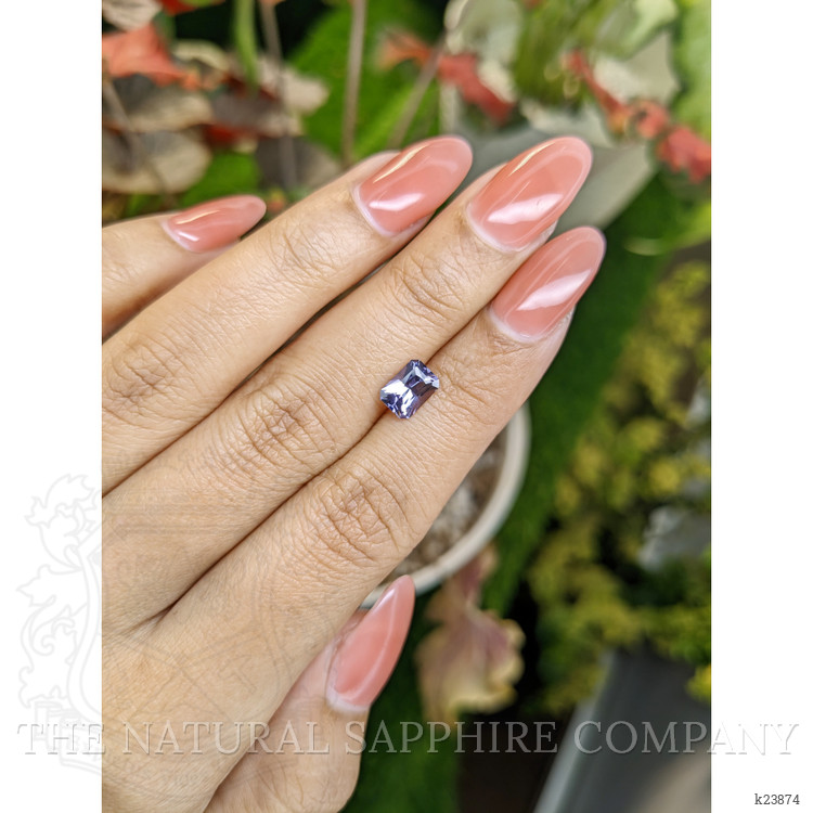 1.11 Ct. Violet Spinel from Ceylon (Sri Lanka)