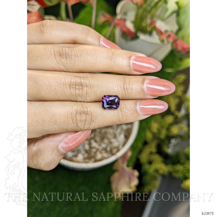 4.57 Ct. Pinkish Purple Spinel from Ceylon (Sri Lanka)
