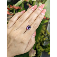 4.57 Ct. Pinkish Purple Spinel from Ceylon (Sri Lanka) Life Style