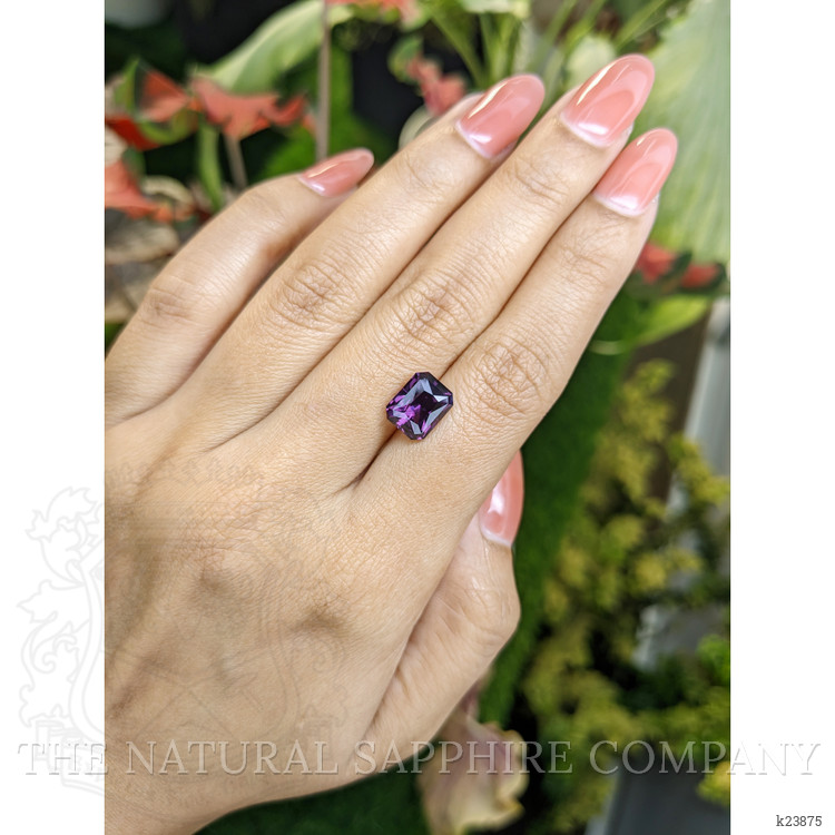 4.57 Ct. Pinkish Purple Spinel from Ceylon (Sri Lanka)