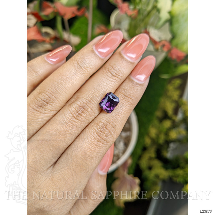 4.57 Ct. Pinkish Purple Spinel from Ceylon (Sri Lanka)