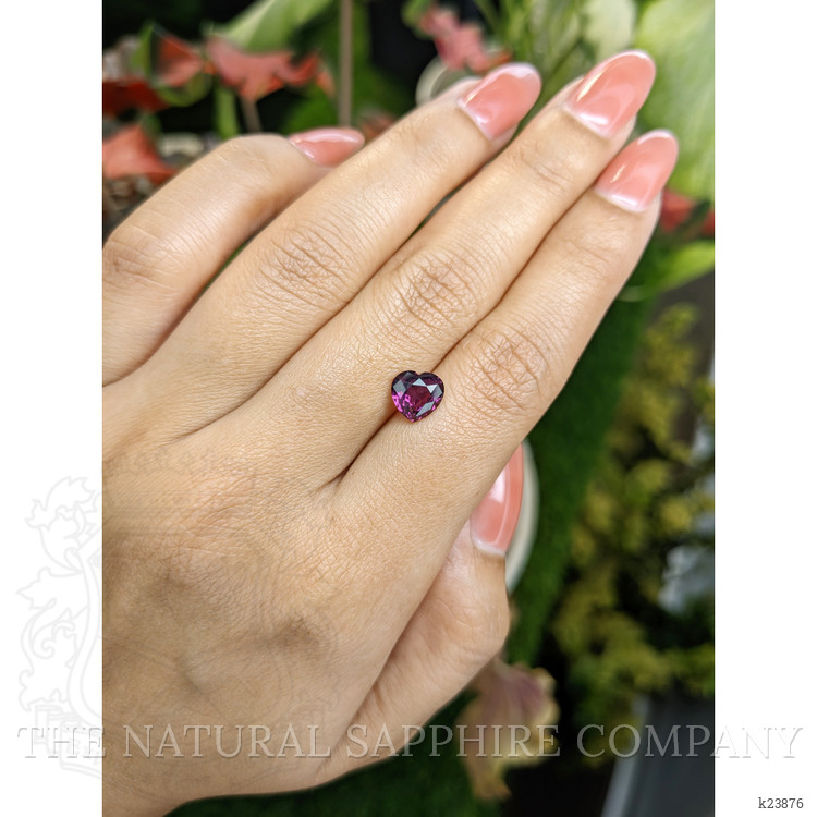 1.87 Ct. Purplish Pink Spinel from Ceylon (Sri Lanka)