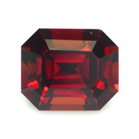 3.25 Ct. Orangish Red Hessonite Garnet from Madagascar Video