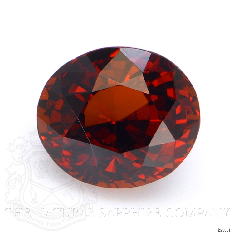 3.10 Ct. Reddish Orange Hessonite Garnet from Madagascar