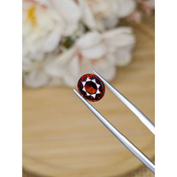 3.10 Ct. Reddish Orange Hessonite Garnet from Madagascar Life Style