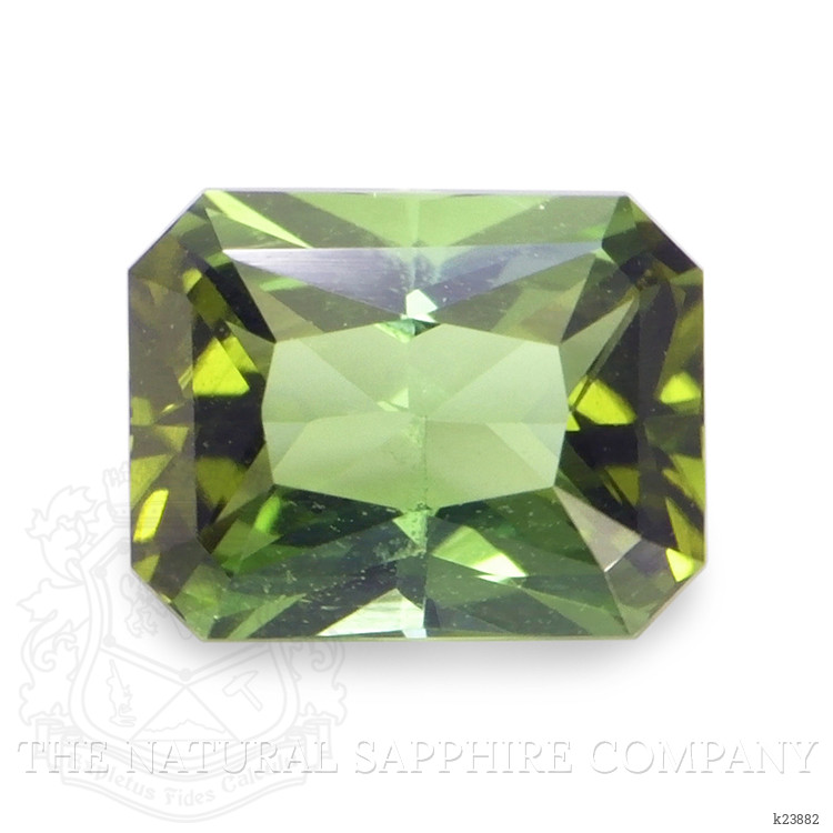 0.85 Ct. Yellowish Green Tourmaline from Ceylon (Sri Lanka)