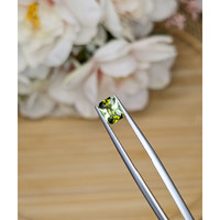 0.85 Ct. Yellowish Green Tourmaline from Ceylon (Sri Lanka) Life Style