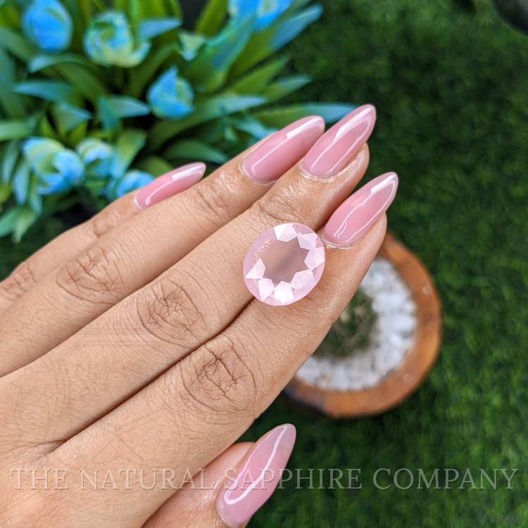 11.67 Ct. Pink Rose Quartz from Madagascar