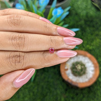 0.36 Ct. Reddish Pink Spinel from Tanzania Life Style
