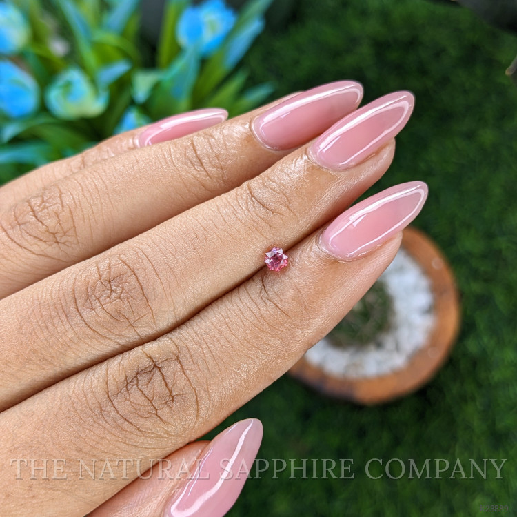 0.28 Ct. Pink Spinel from Tanzania