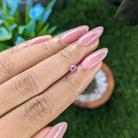 0.28 Ct. Pink Spinel from Tanzania Life Style