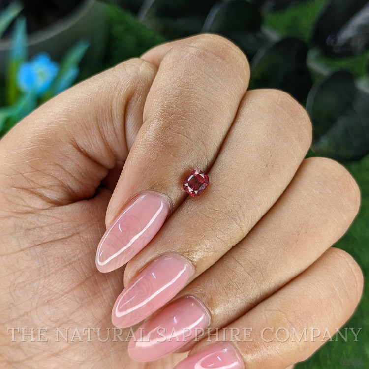 0.53 Ct. Red Spinel from Tanzania